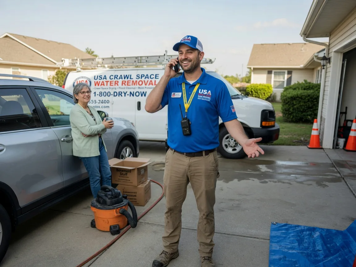 Crawl Space Water Removal Zoar, OH FAQs